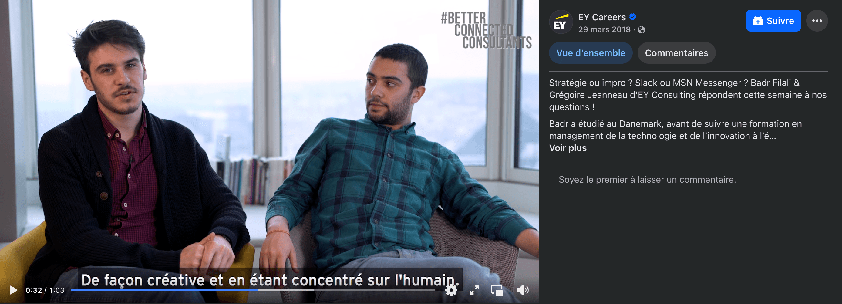 Pantry Co-Founders at EY consulting firm in Paris